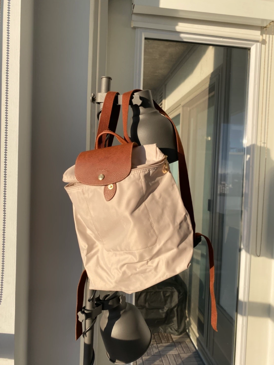 Longchamp Backpack - Beige