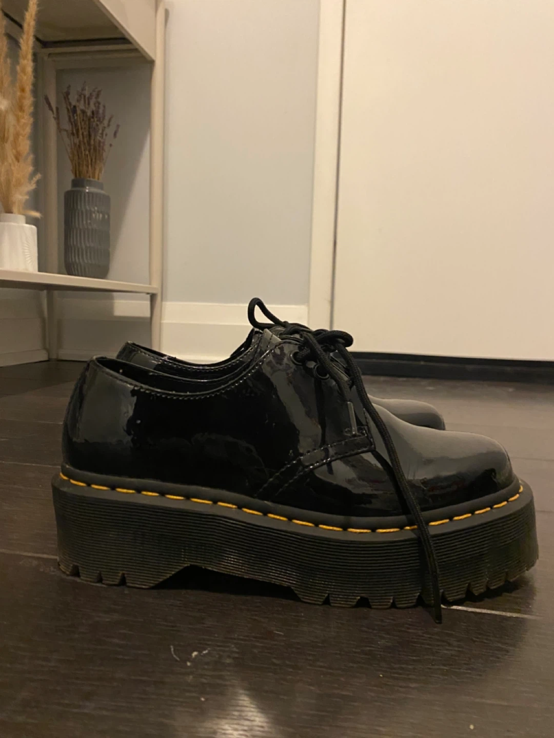 Dr. Martens 8053 Quad Platform Black Shoes - photo 2
