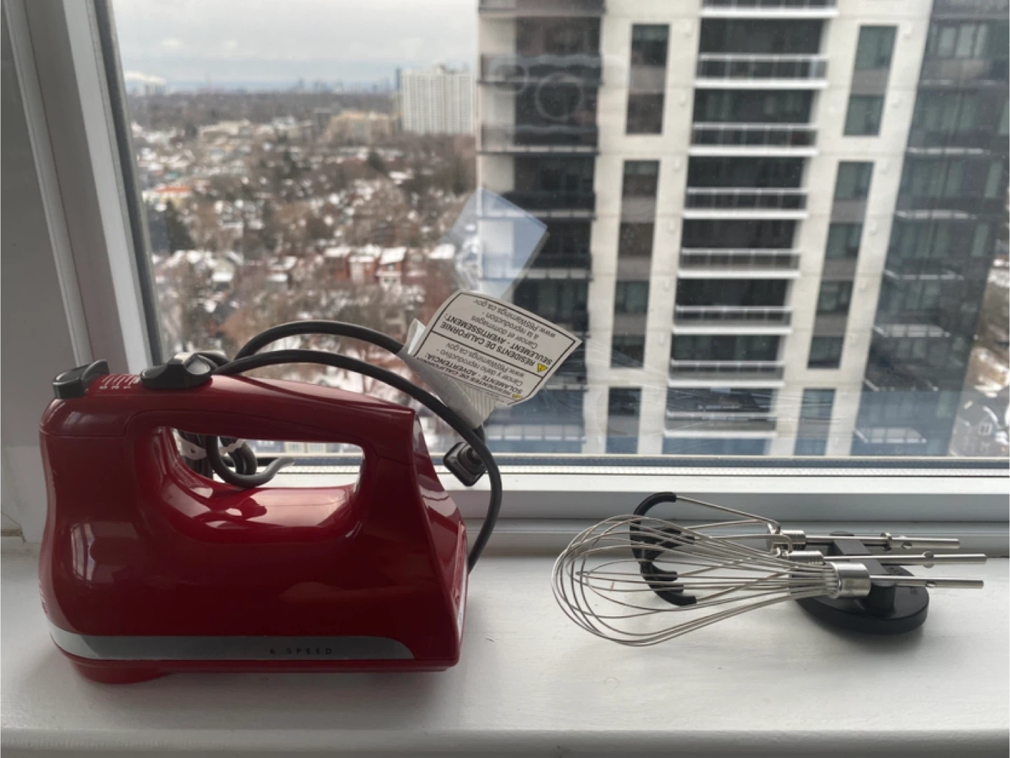 KitchenAid Hand Mixer - Empire Red - photo 3