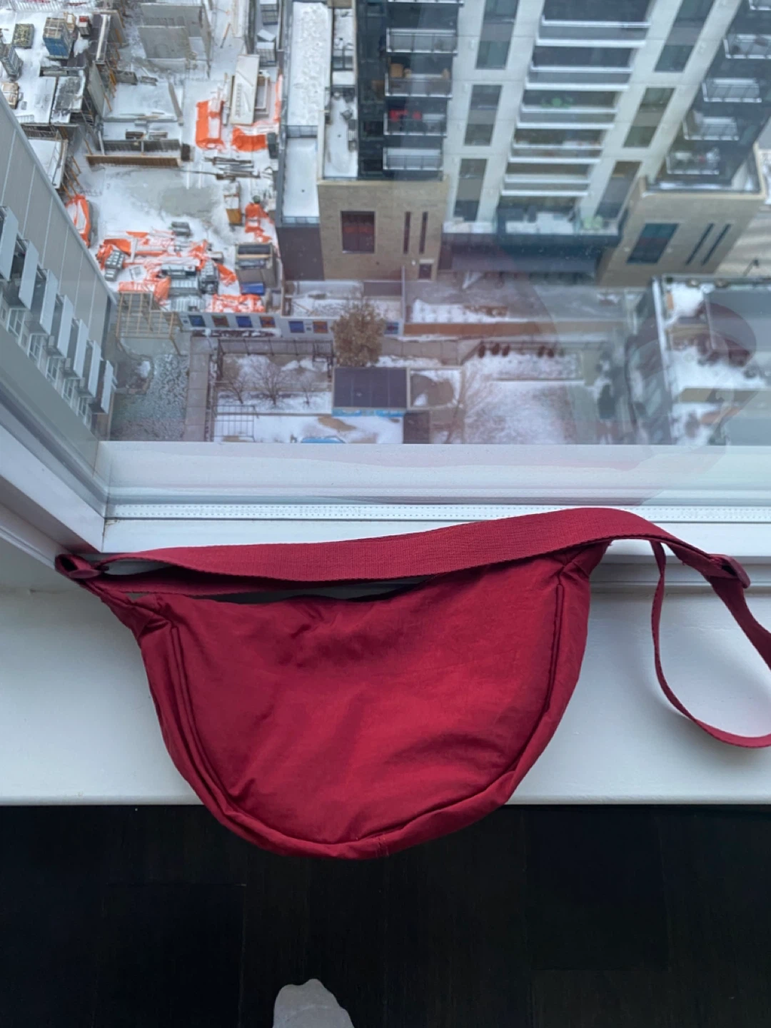 Red Sling Bag from Korea