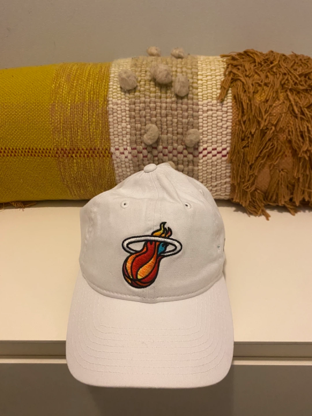 New Era 9TWENTY Miami Heat Hat - White
