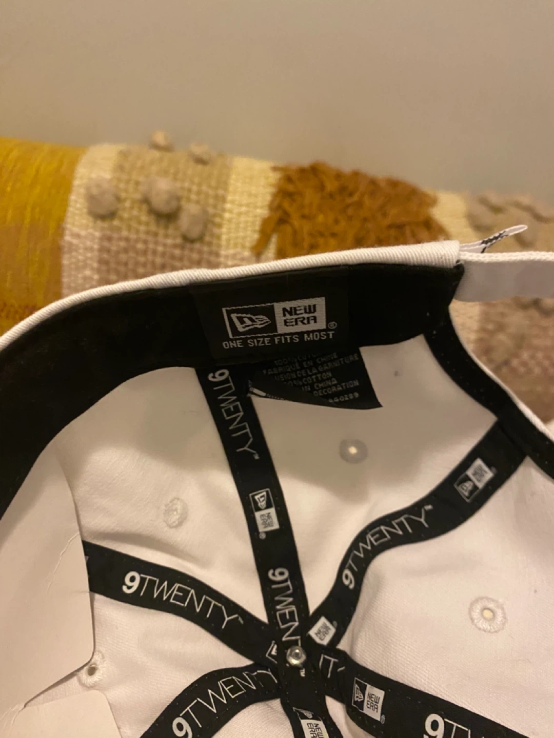 New Era 9TWENTY Miami Heat Hat - White - photo 2