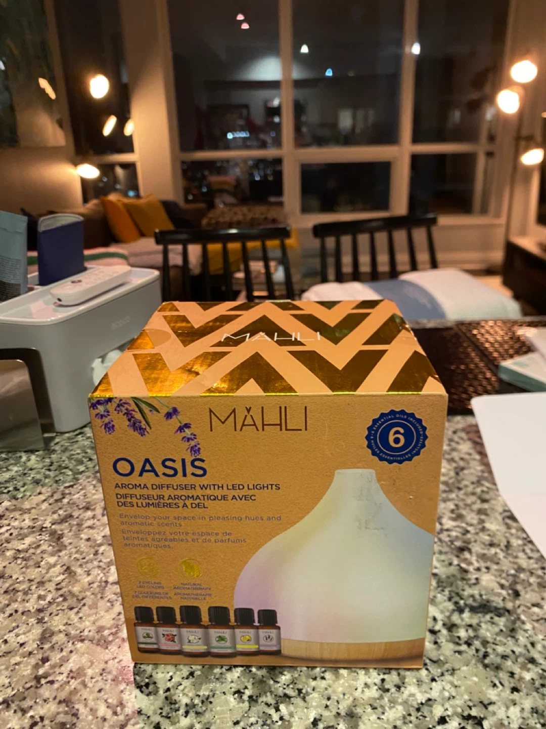 MÄHLI Oasis Aroma Diffuser with LED Lights