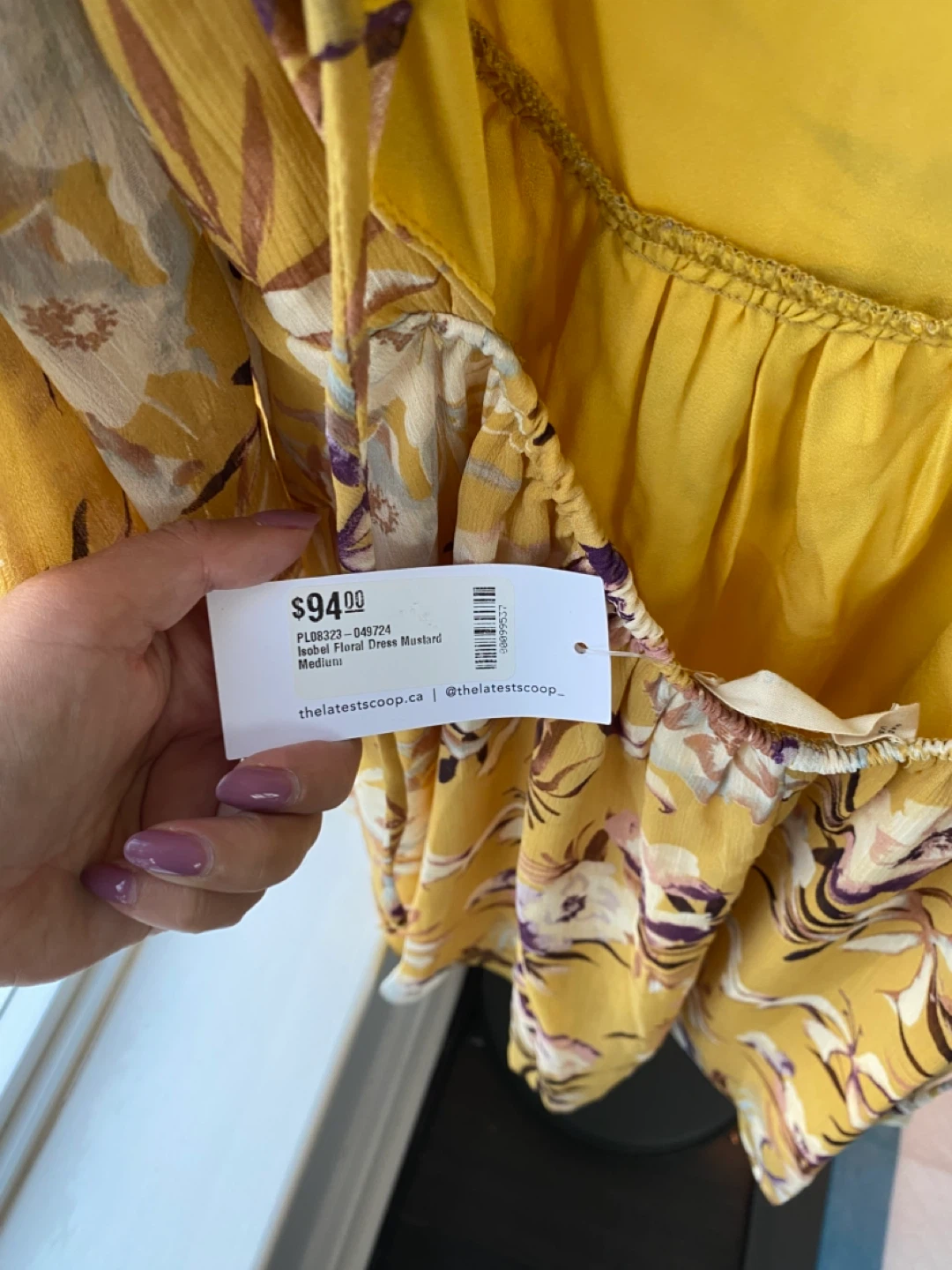 Brand New The Latest Scoop Isabel Floral Dress - Medium - photo 3