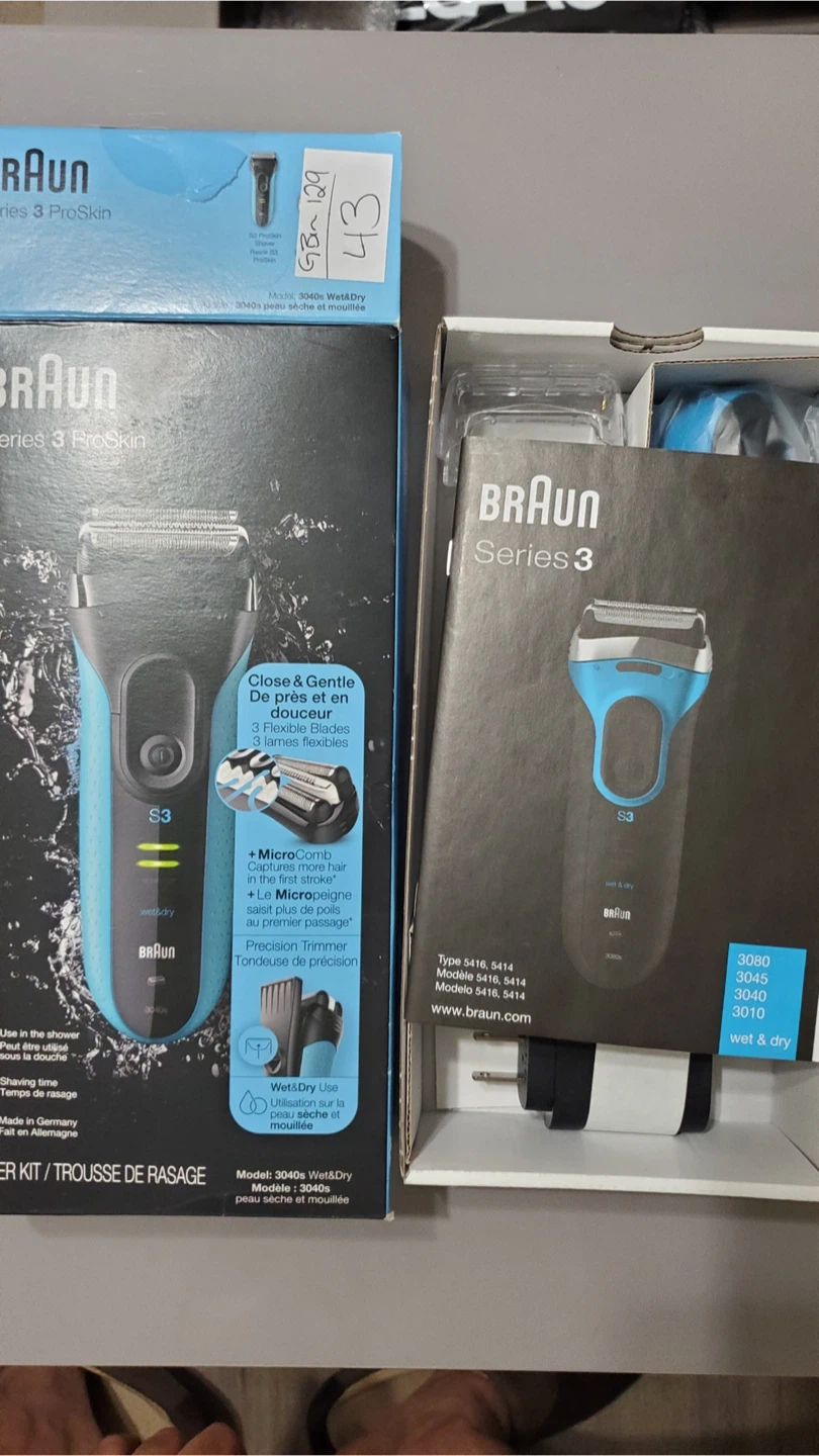 Braun Series 3 ProSkin 3040s Wet&Dry Shaver Kit - photo 2