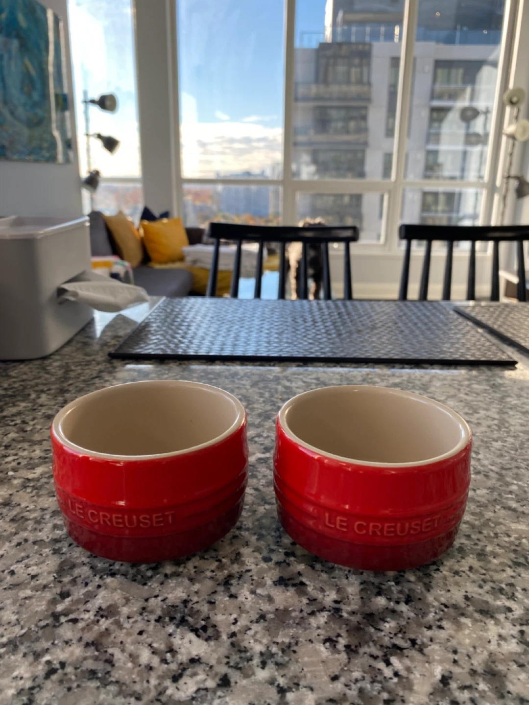 Le Creuset Ramekins - Set of 2, Red