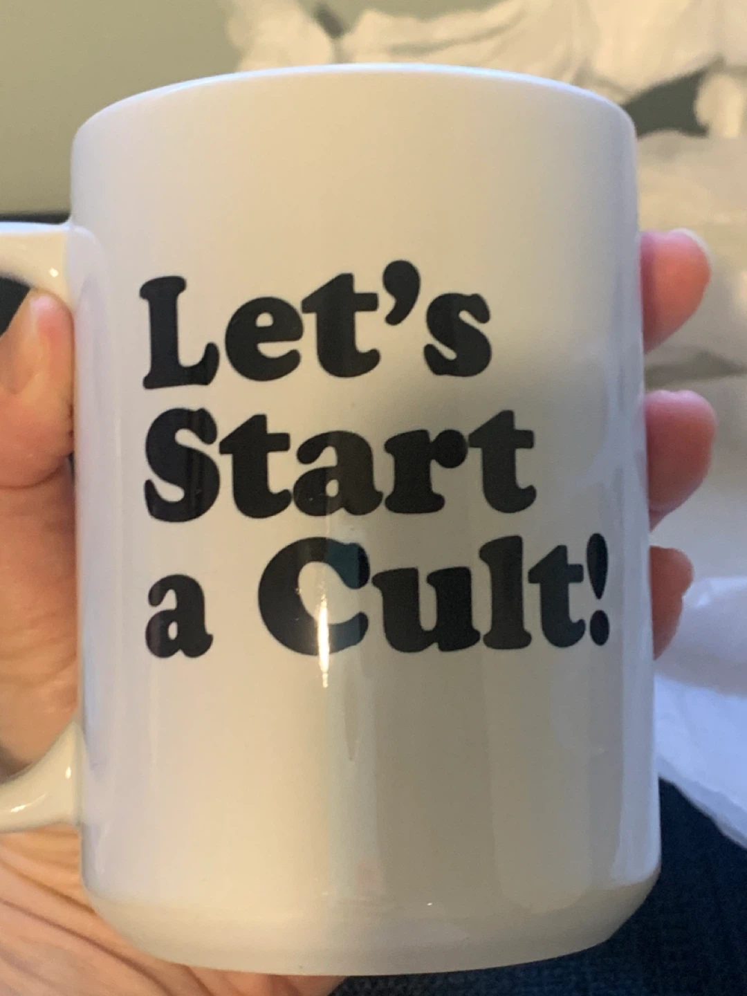 Let's Start a Cult! Mug - photo 3