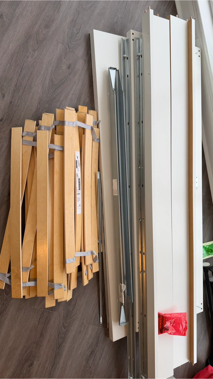 IKEA queen size Bed high Frame (malm) - photo 2