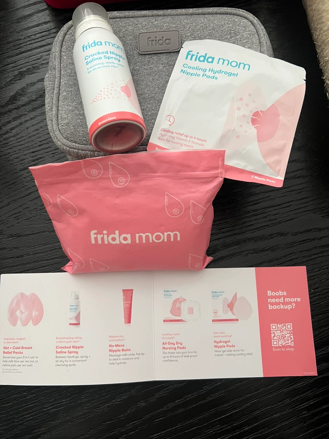 Frida Mom Breastfeeding Survival Kit Items