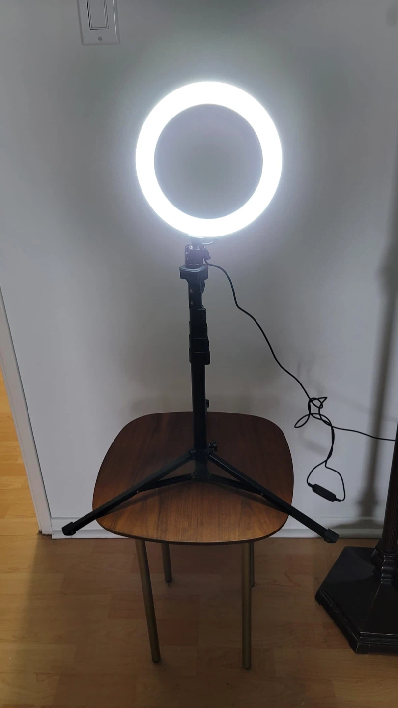 UBeesize Selfie Ring Light with Tripod Stand