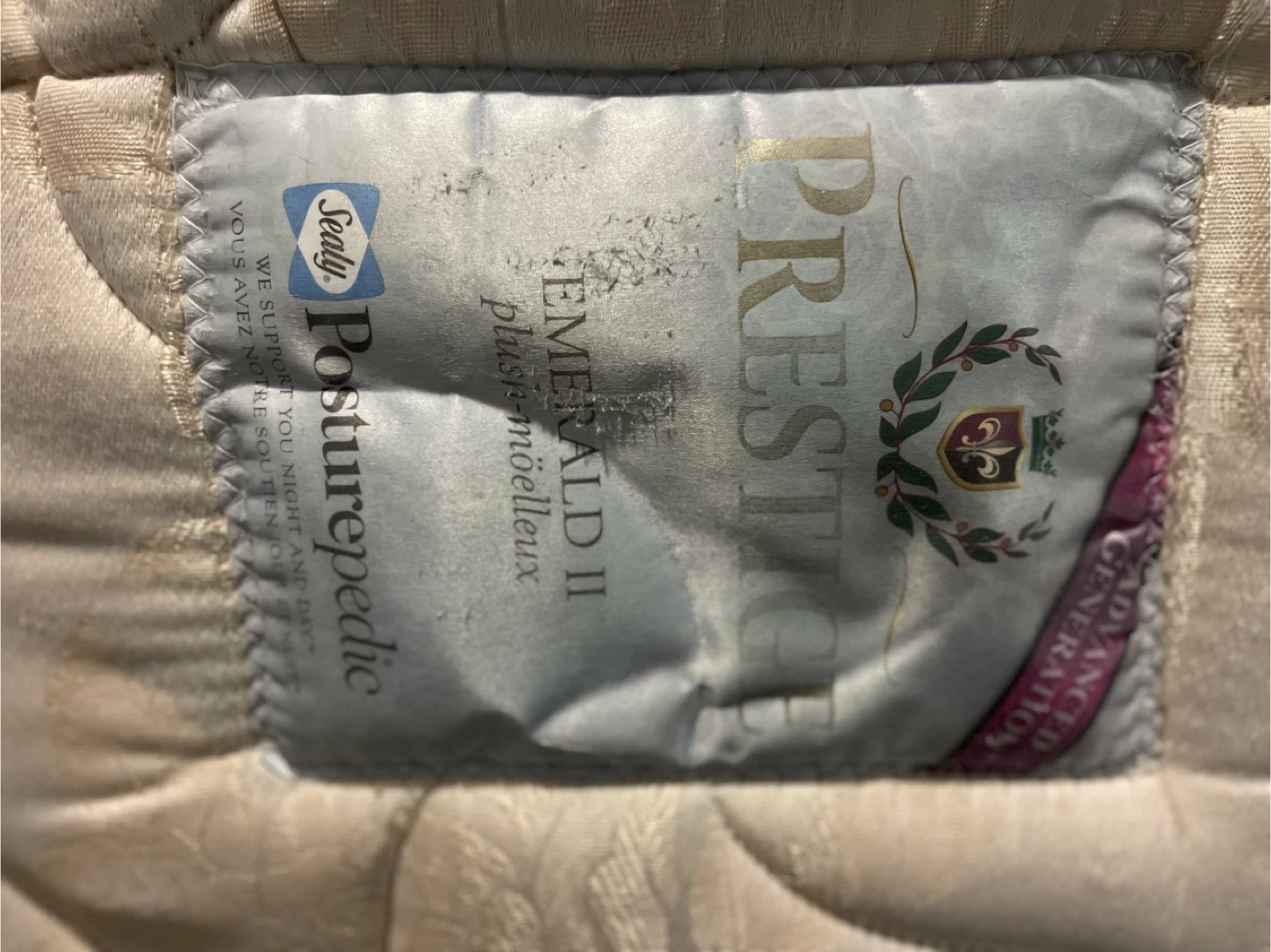 Sealy Posturepedic Emerald II Mattress- King