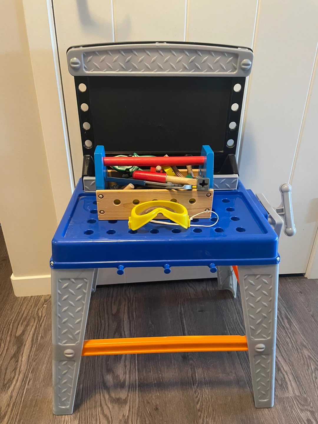 Tool Bench with Melissa and Doug Toolbox. - photo 3