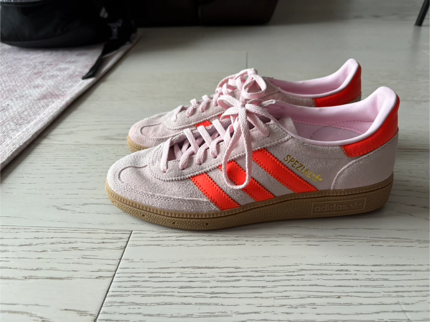 Adidas Spezial Pink/Orange, Size 8