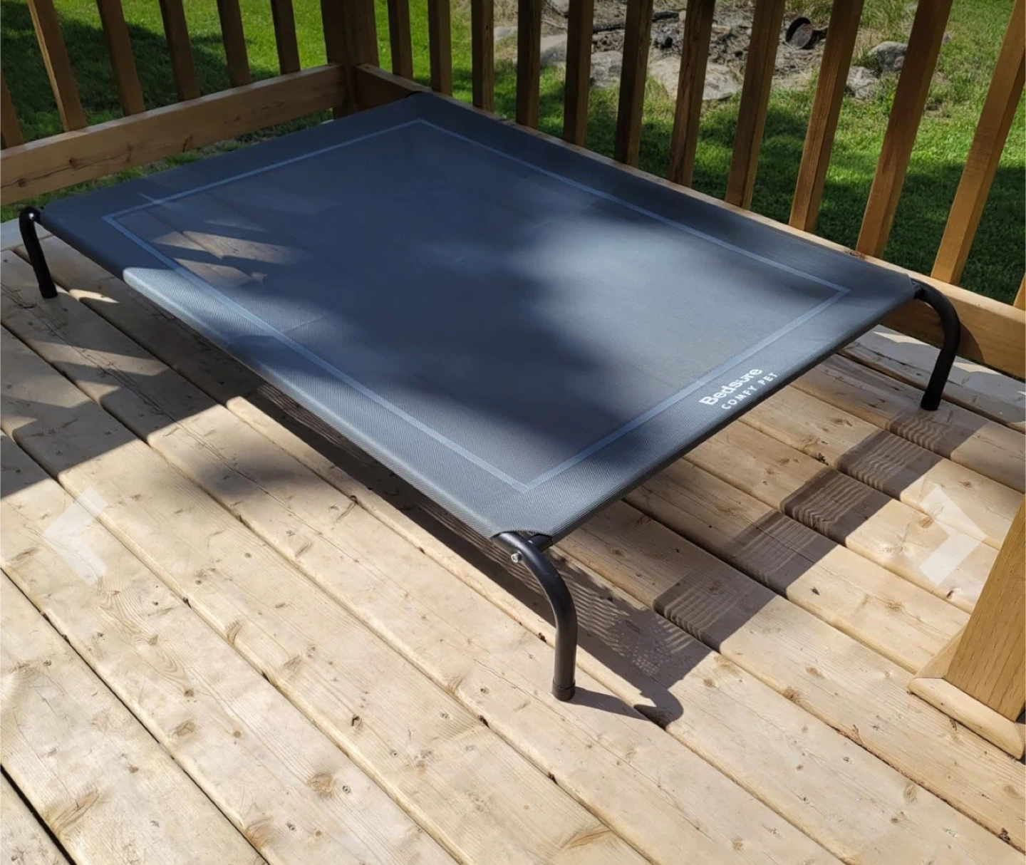 Bedsure Large Elevated Outdoor Dog Bed - photo 5
