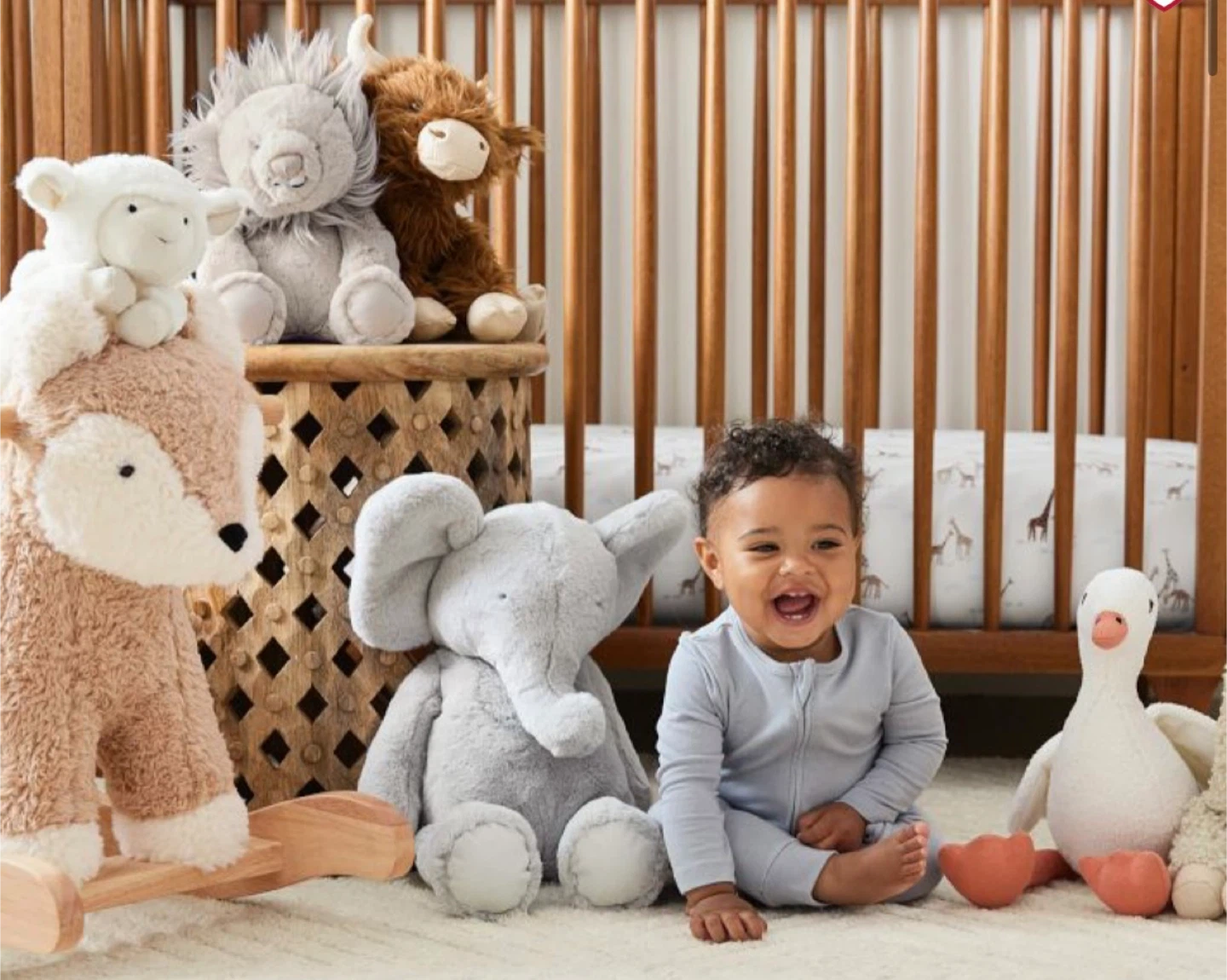 Pottery Barn Elephant Plush - photo 4