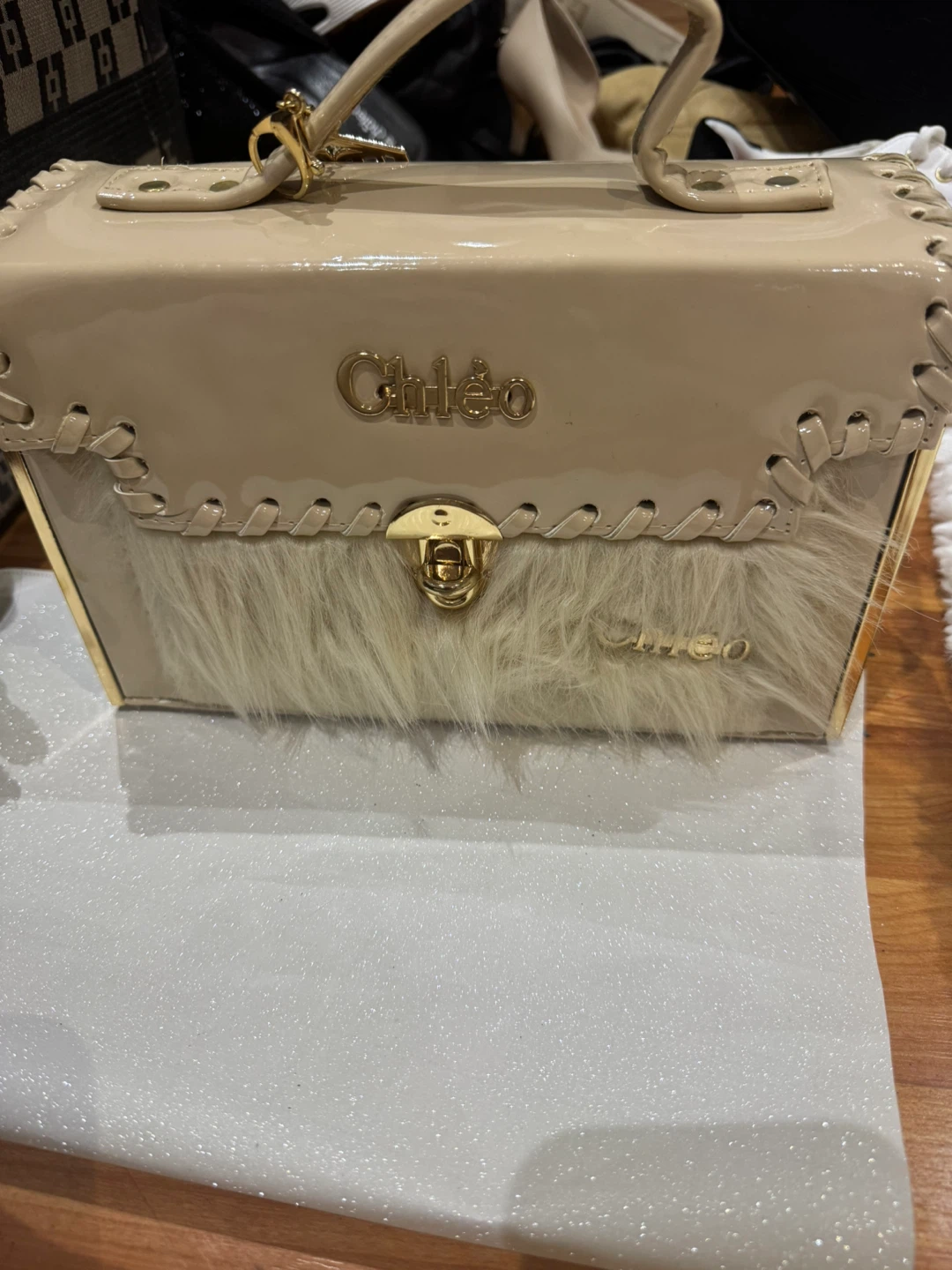 Chléo Top Handle Vanity Bag