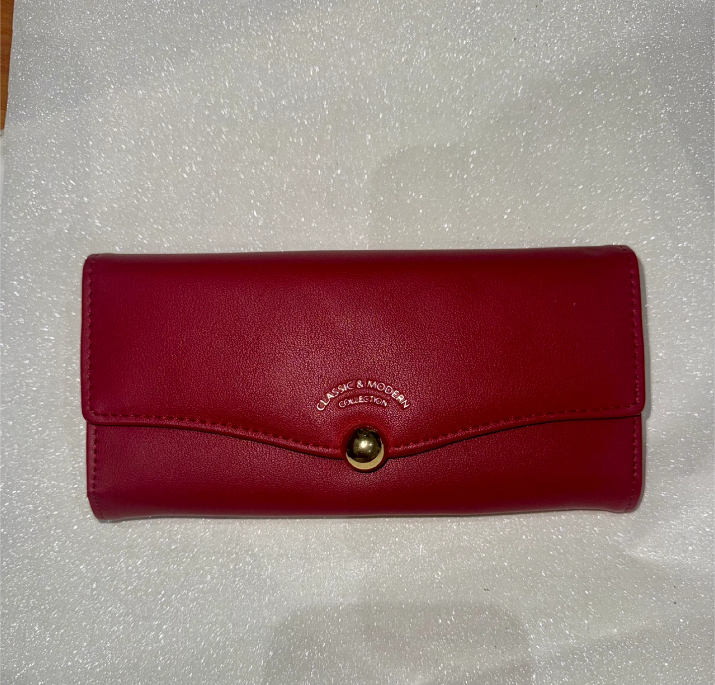 Red Classic & Modern Collection Wallet