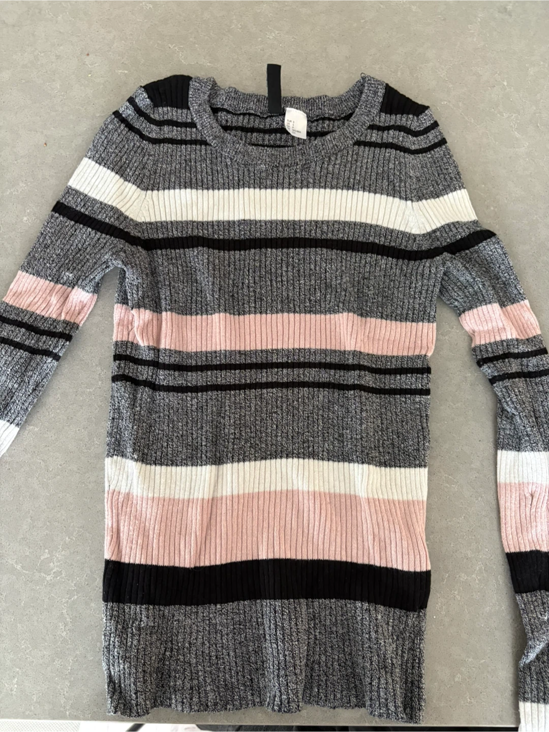 Divided H&M Striped Knit Top - Size S