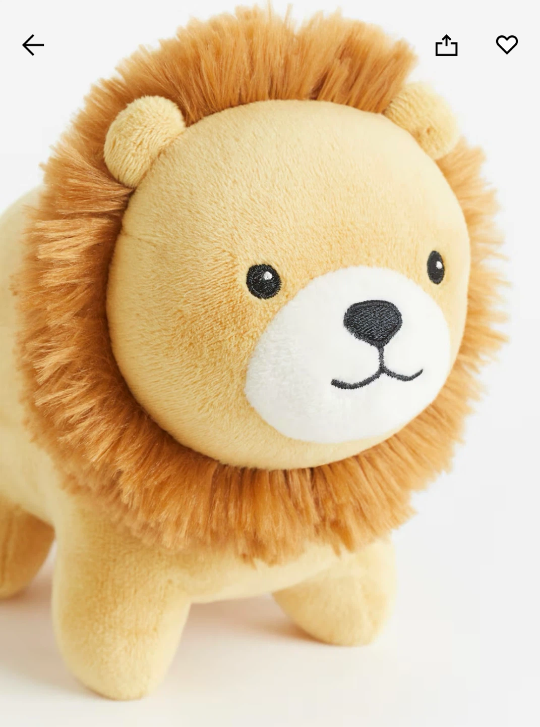 Lion & Giraffe Plush Toys - photo 4