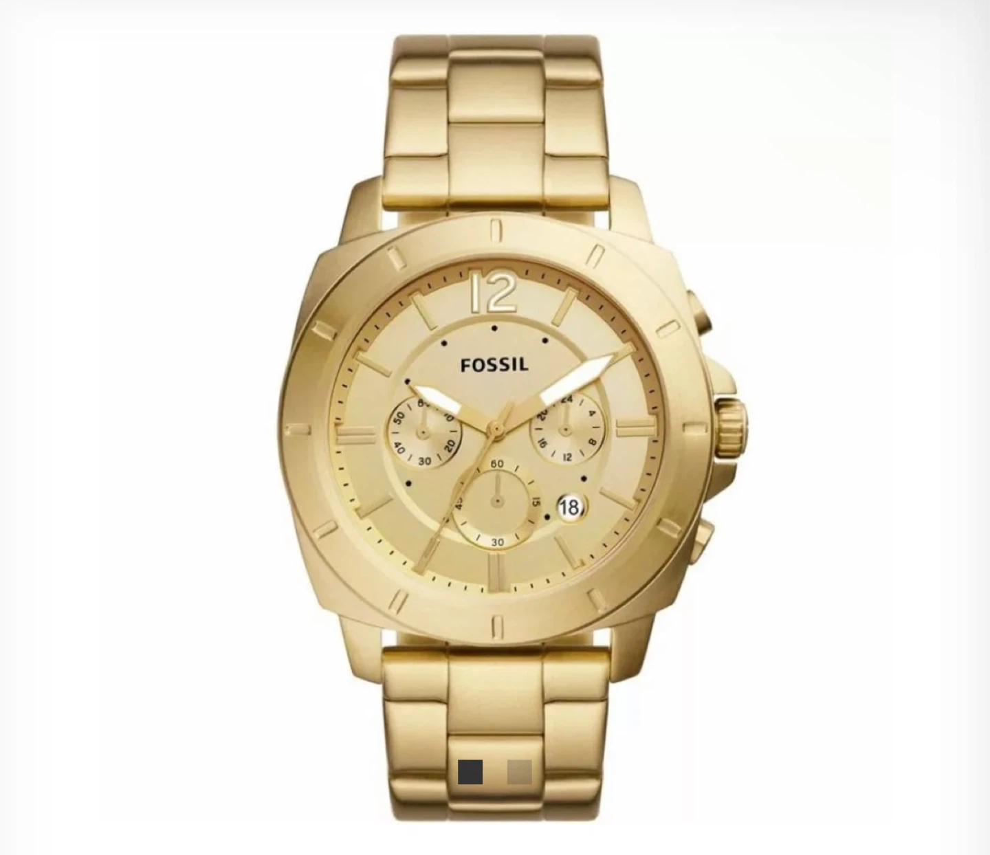 Fossil Privateer Gold Tone Sport men’s watch