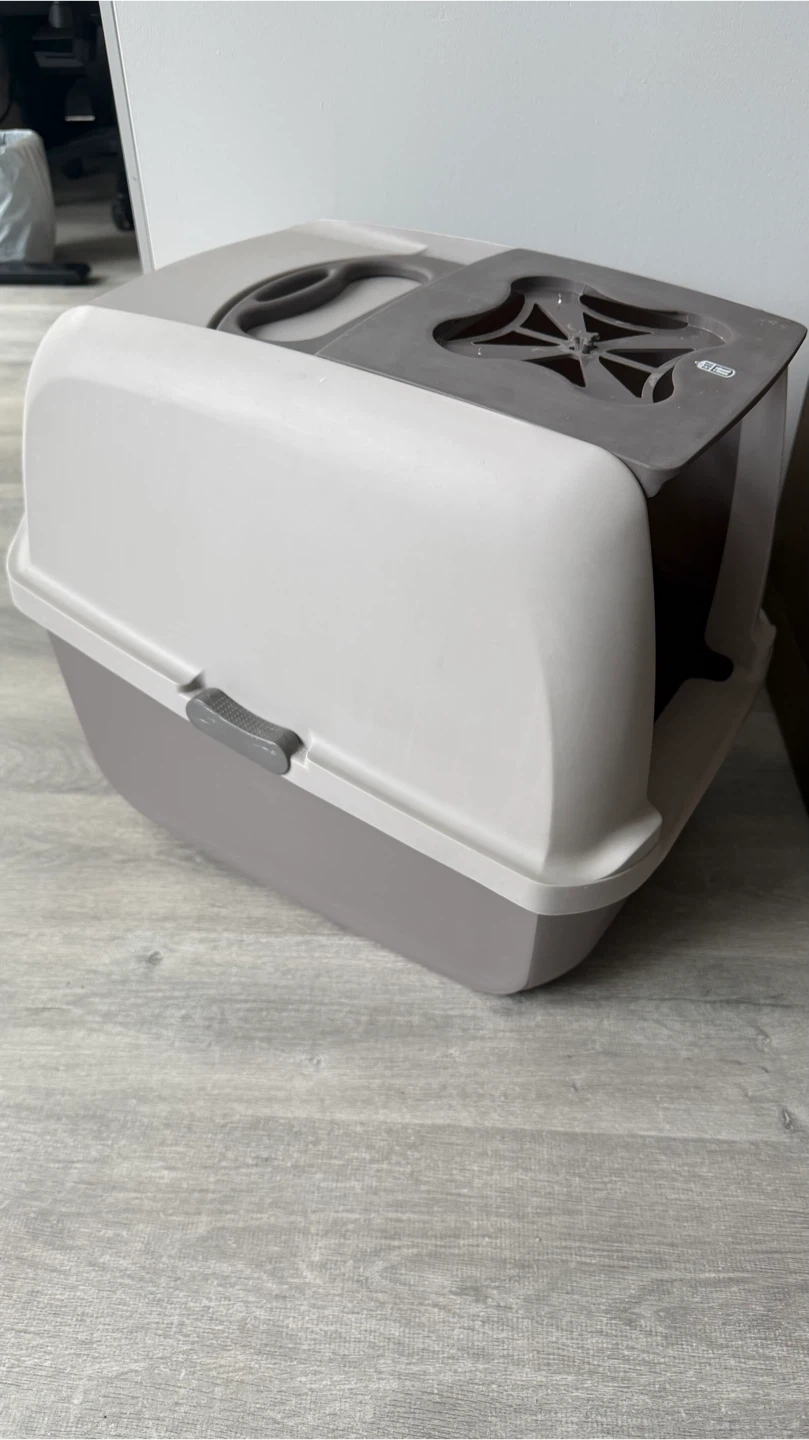 Catit Hooded Cat Litter Box - photo 3
