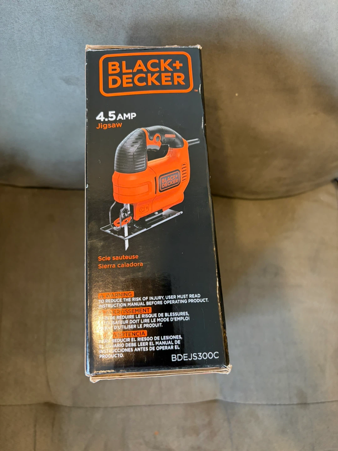 Black+Decker 4.5 AMP Jigsaw - Like New! - photo 2