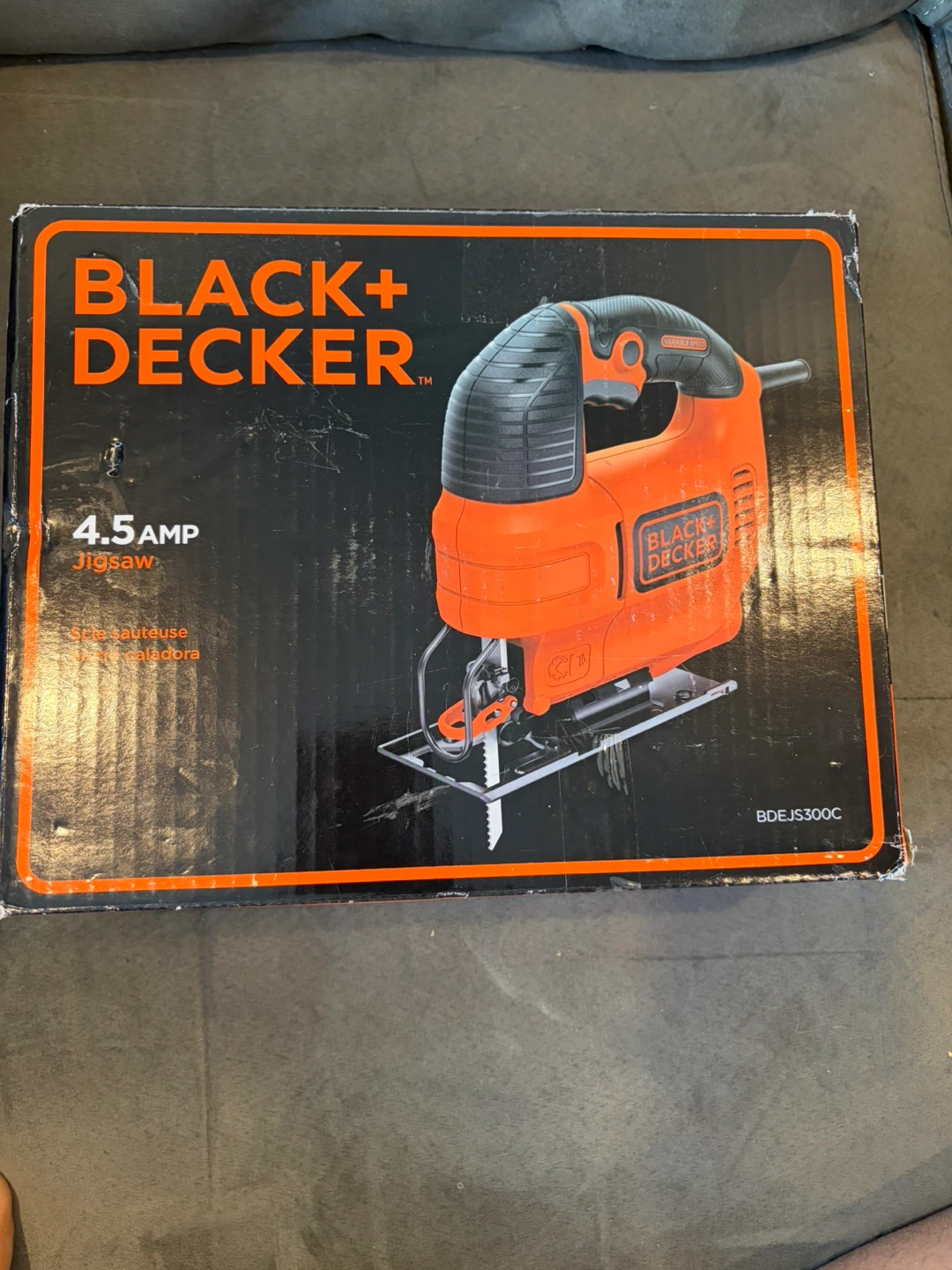 Black+Decker 4.5 AMP Jigsaw - Like New!