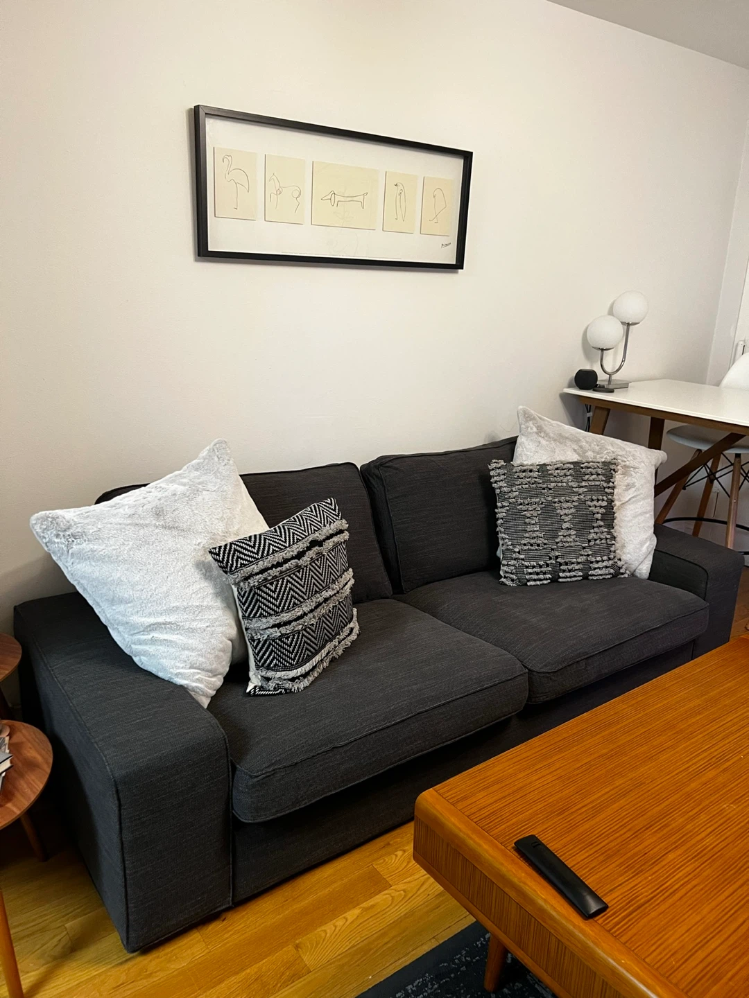 IKEA kivik sofa + 2 covers