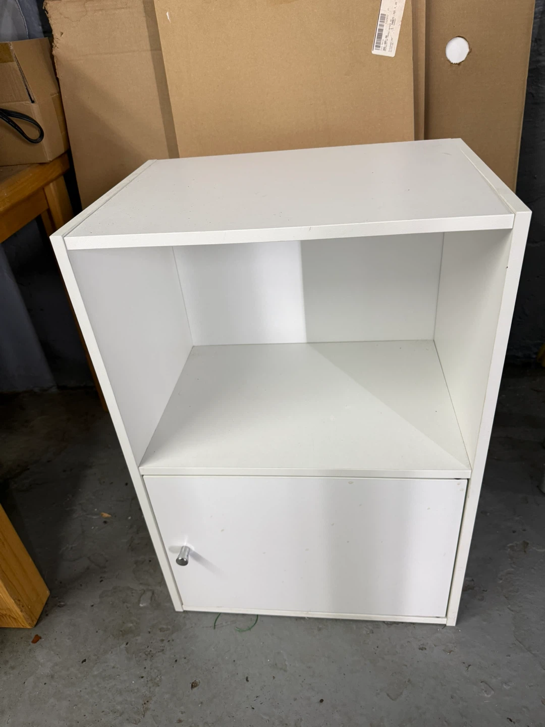 White Storage Cabinet
