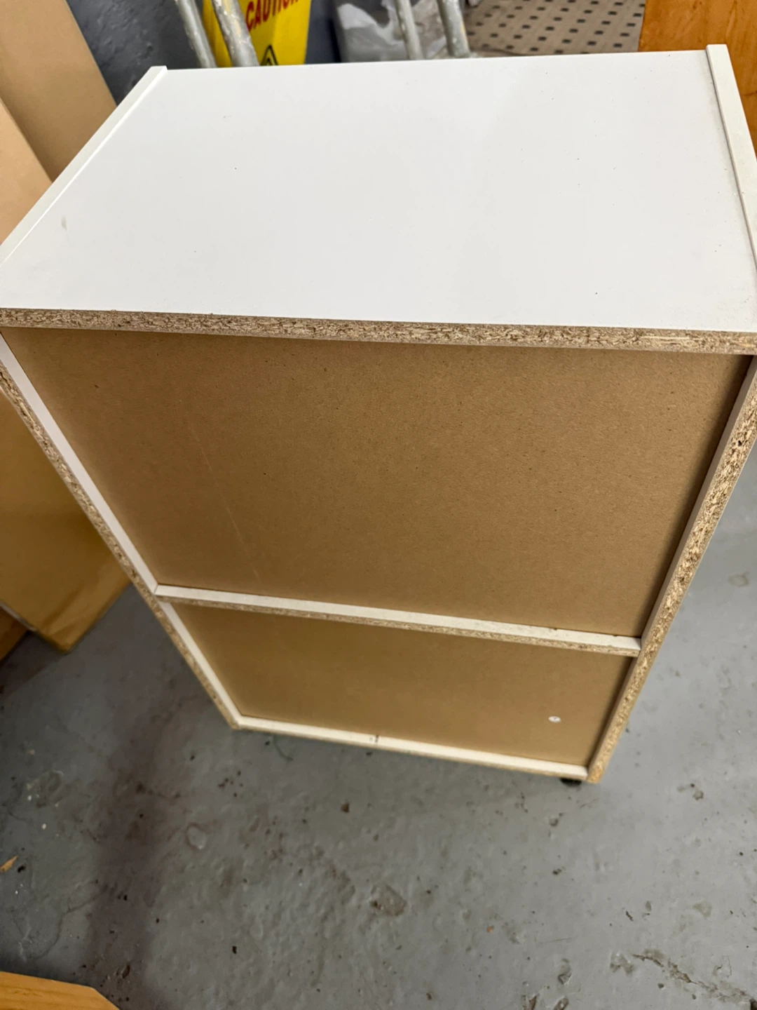 White Storage Cabinet - photo 2