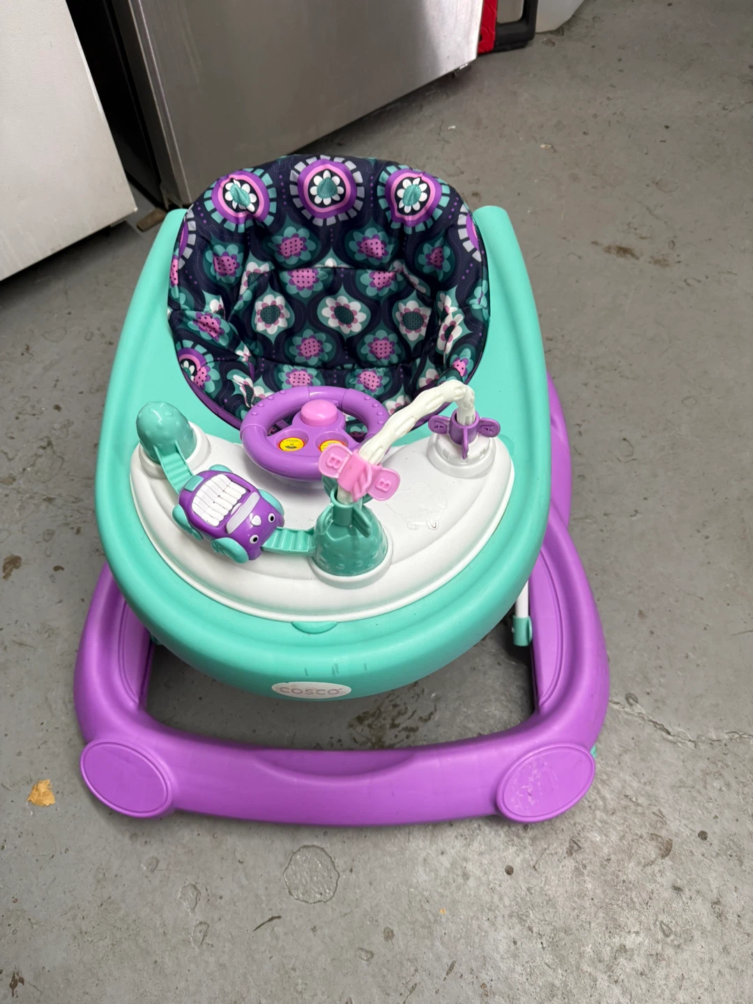 Cosco Baby Walker - Purple & Green