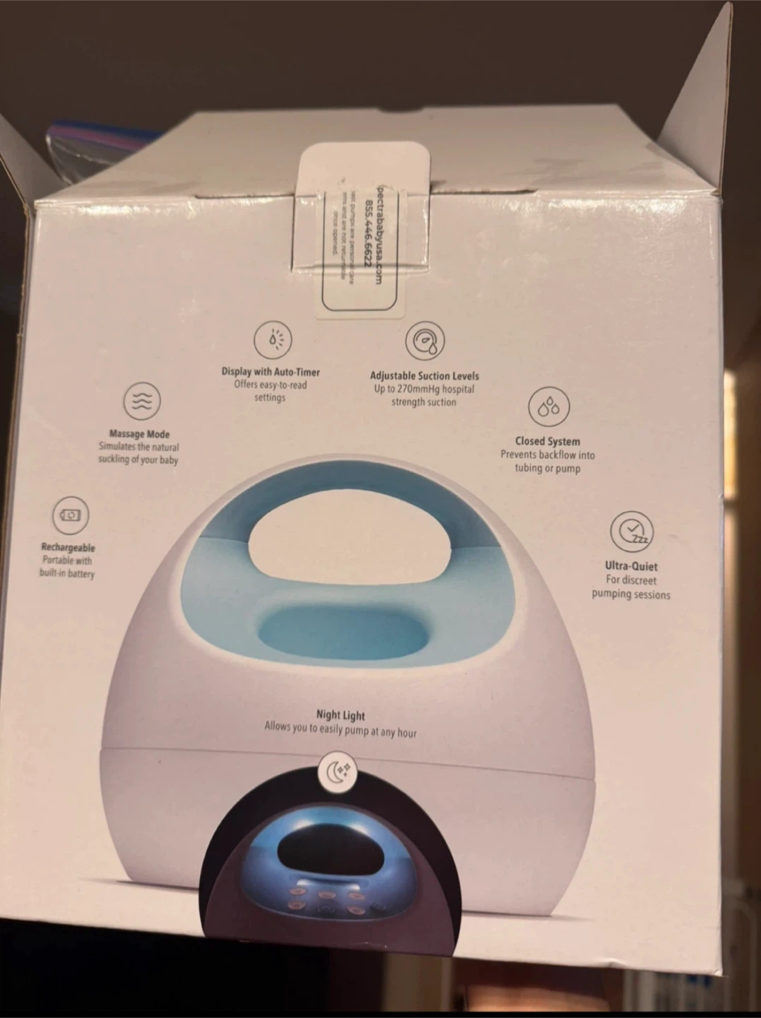 Spectra S1 Plus Premier Rechargeable Breast Pump - photo 2