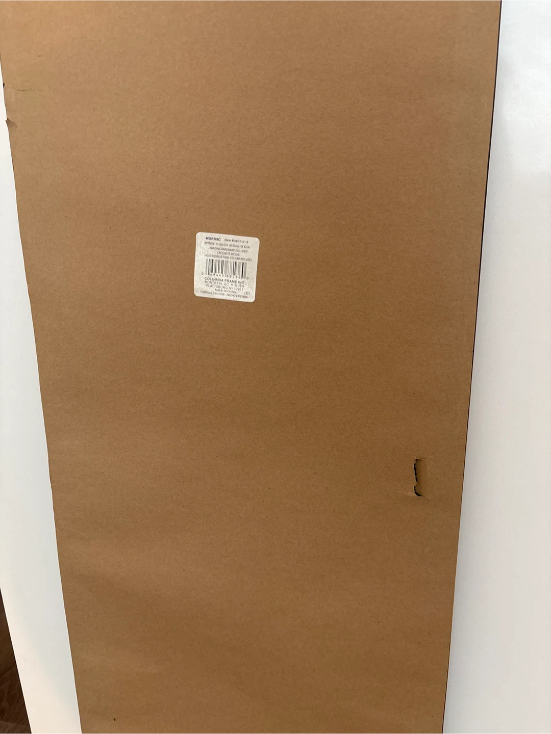 Black Framed Wall Mirror - photo 3