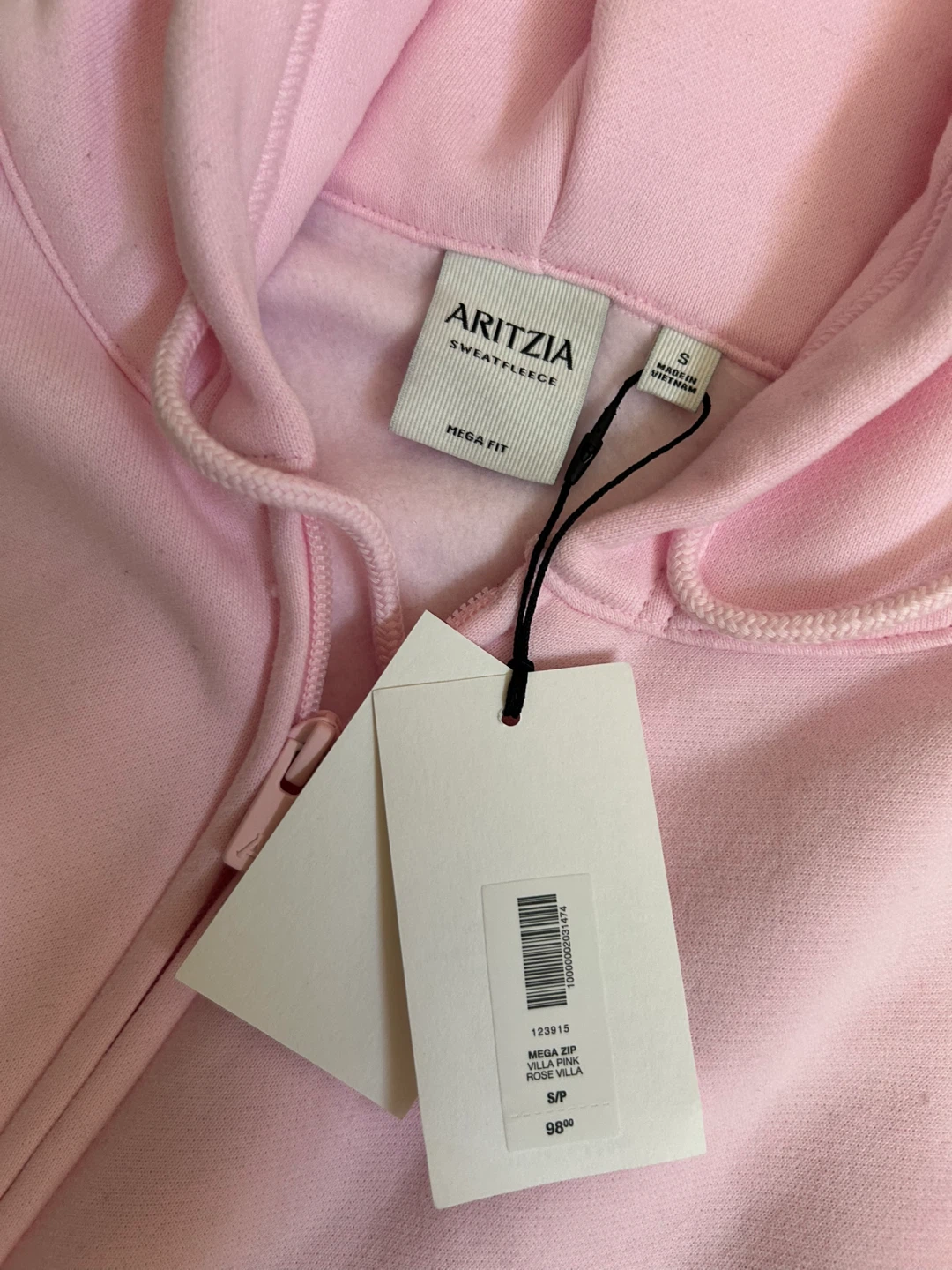 ARITZIA Mega Zip Hoodie - Size S - New with Tags! - photo 2