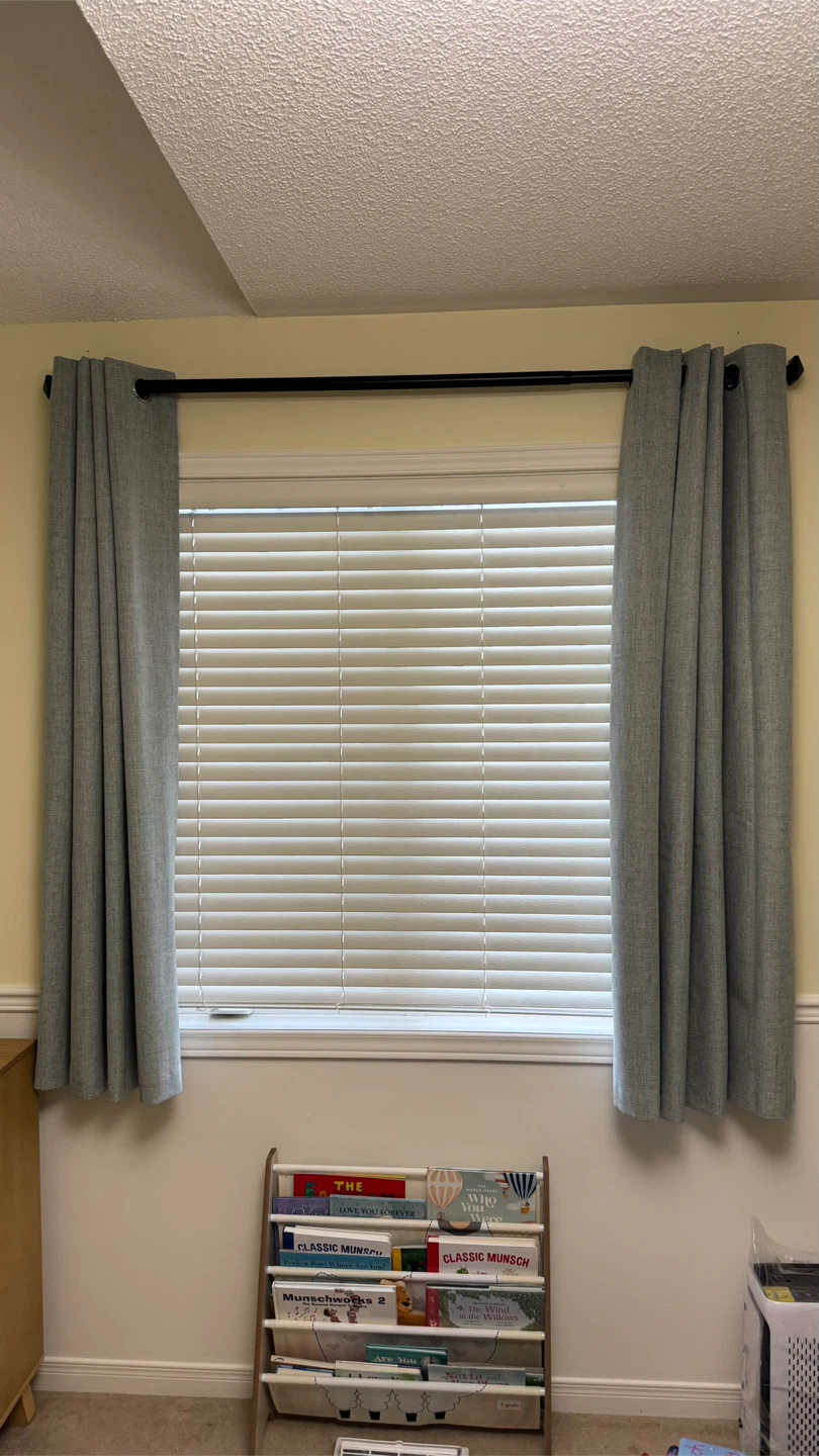 Blackout curtains - 52 across by 63 long (Sage Green) - photo 3
