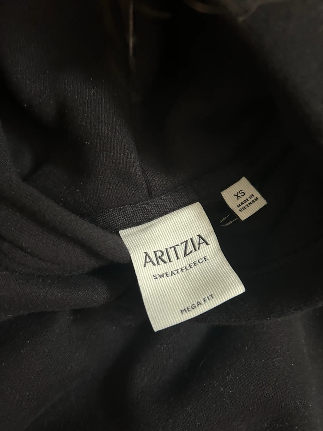 ARITZIA Sweatfleece Mega Fit Hoodie - XS - photo 2