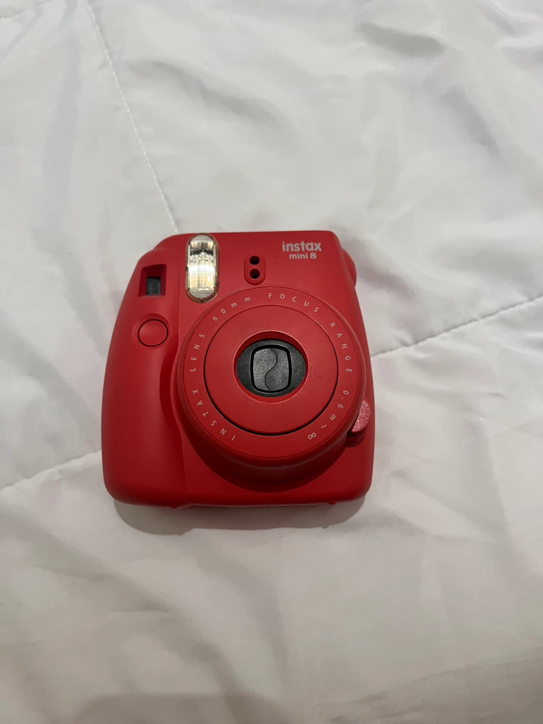 Red Fujifilm Instax Mini 8 Camera - photo 4