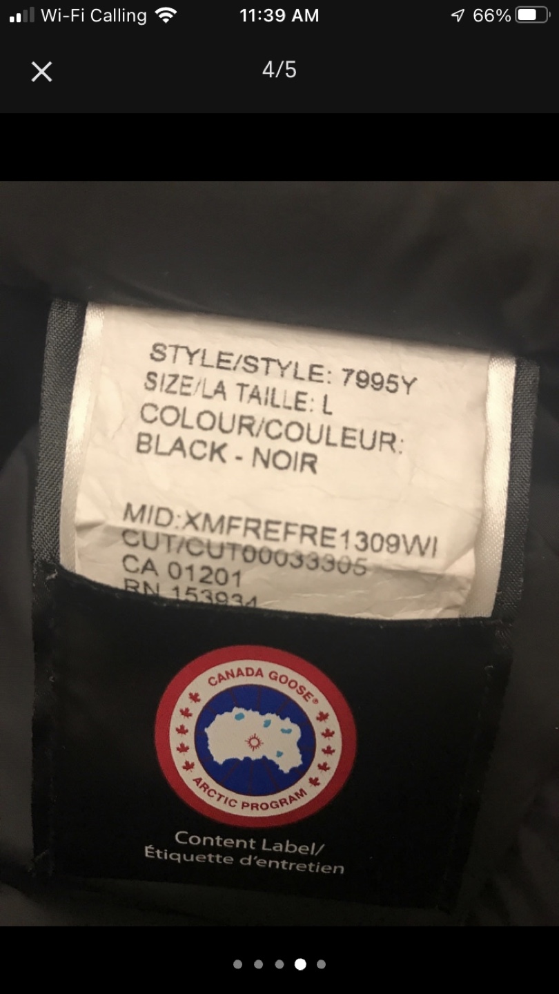 Kid’s Canada Goose Bomber Jacket Size 14-16 - photo 4