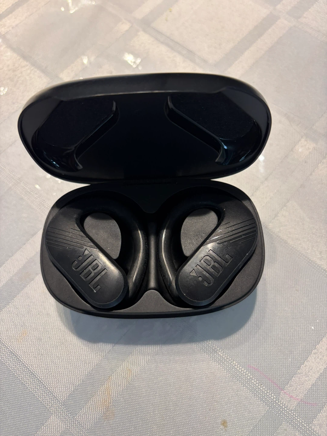 JBL Endurance Peak 3 Black Earbuds