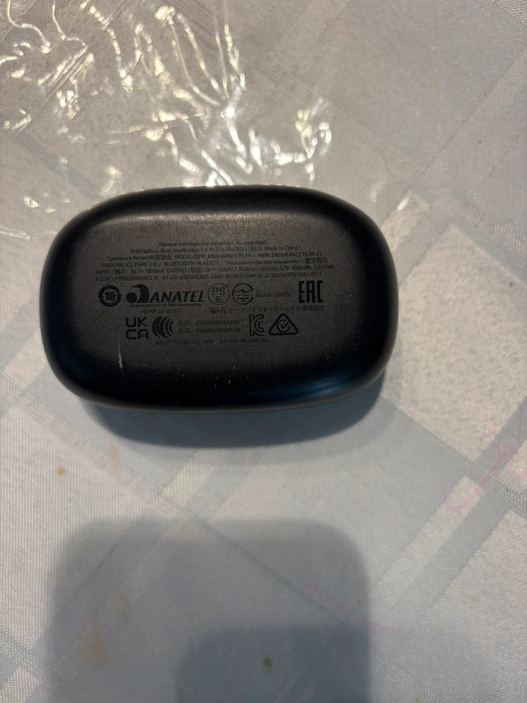 JBL Endurance Peak 3 Black Earbuds - photo 3