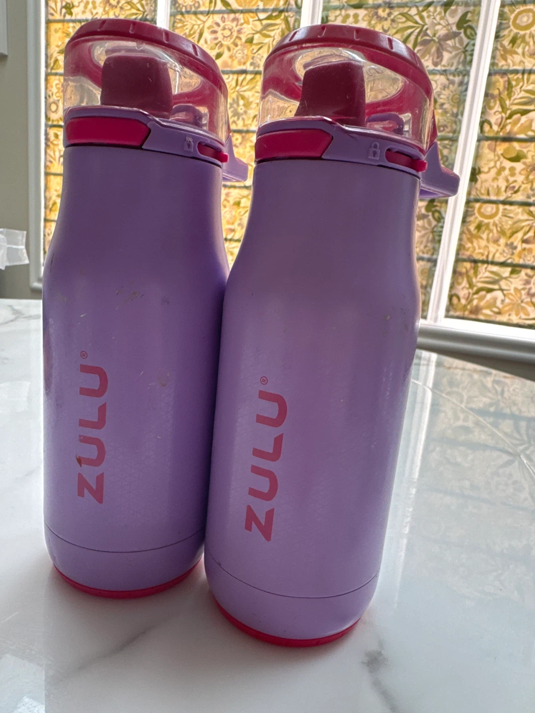 Zulu Purple & Pink Water Bottles
