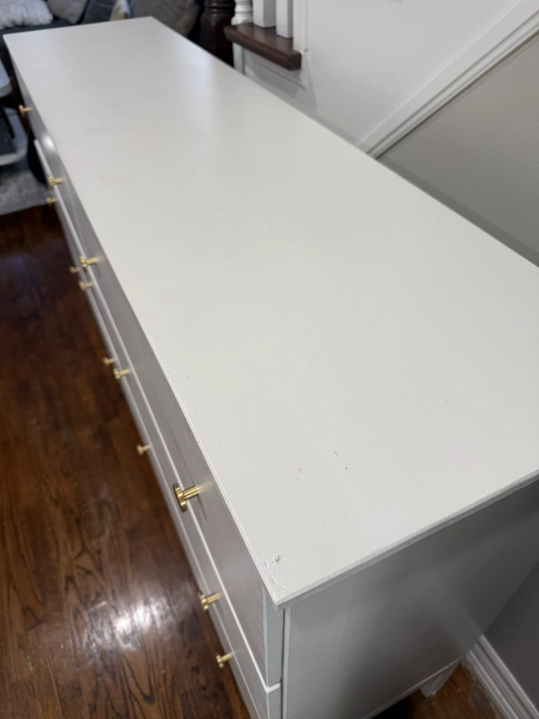 White 6-Drawer Dresser - photo 3