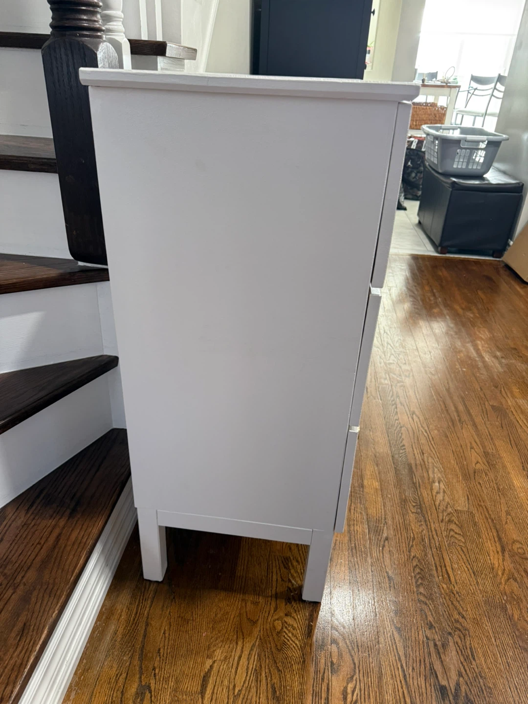 White 6-Drawer Dresser - photo 2