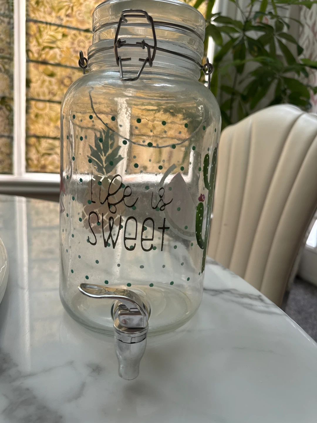 Glass Drink Dispenser
