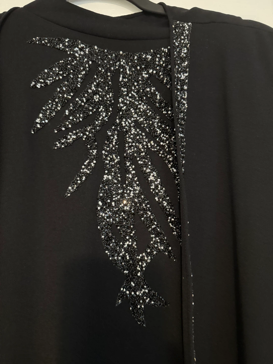Black beaded Abaya Dress - photo 4