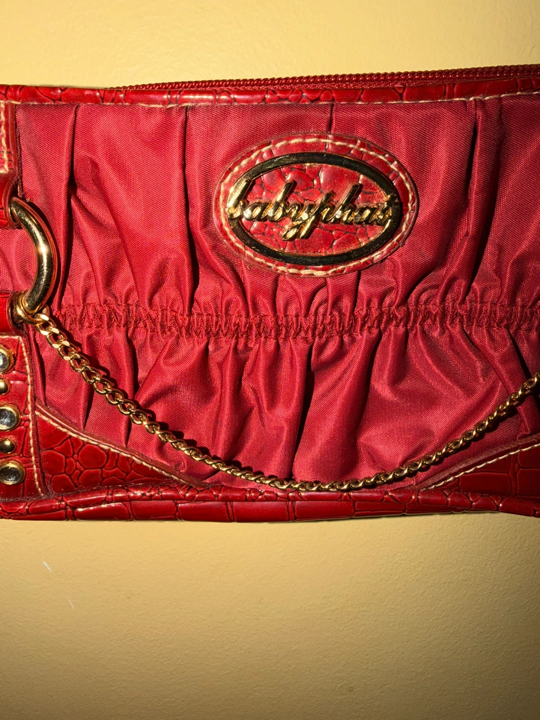 Vintage Baby Phat Red Shoulder Bag