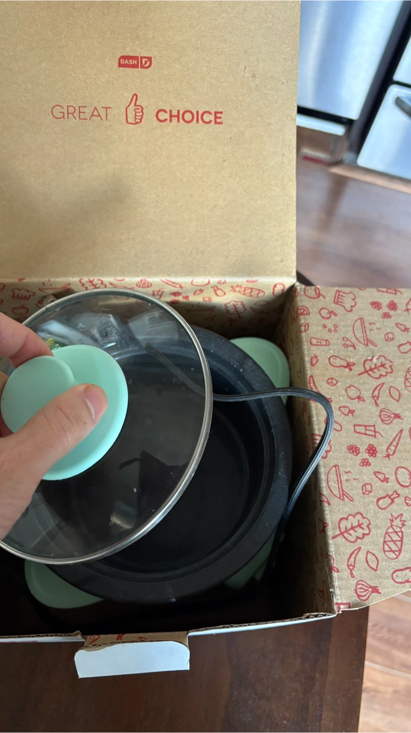 DASH Mini Rice Cooker - Perfect for Small Portions! - photo 2