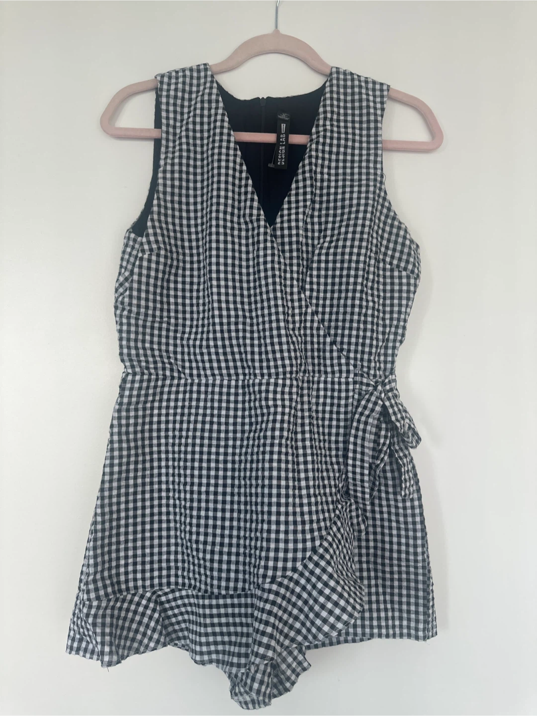 Gingham Romper