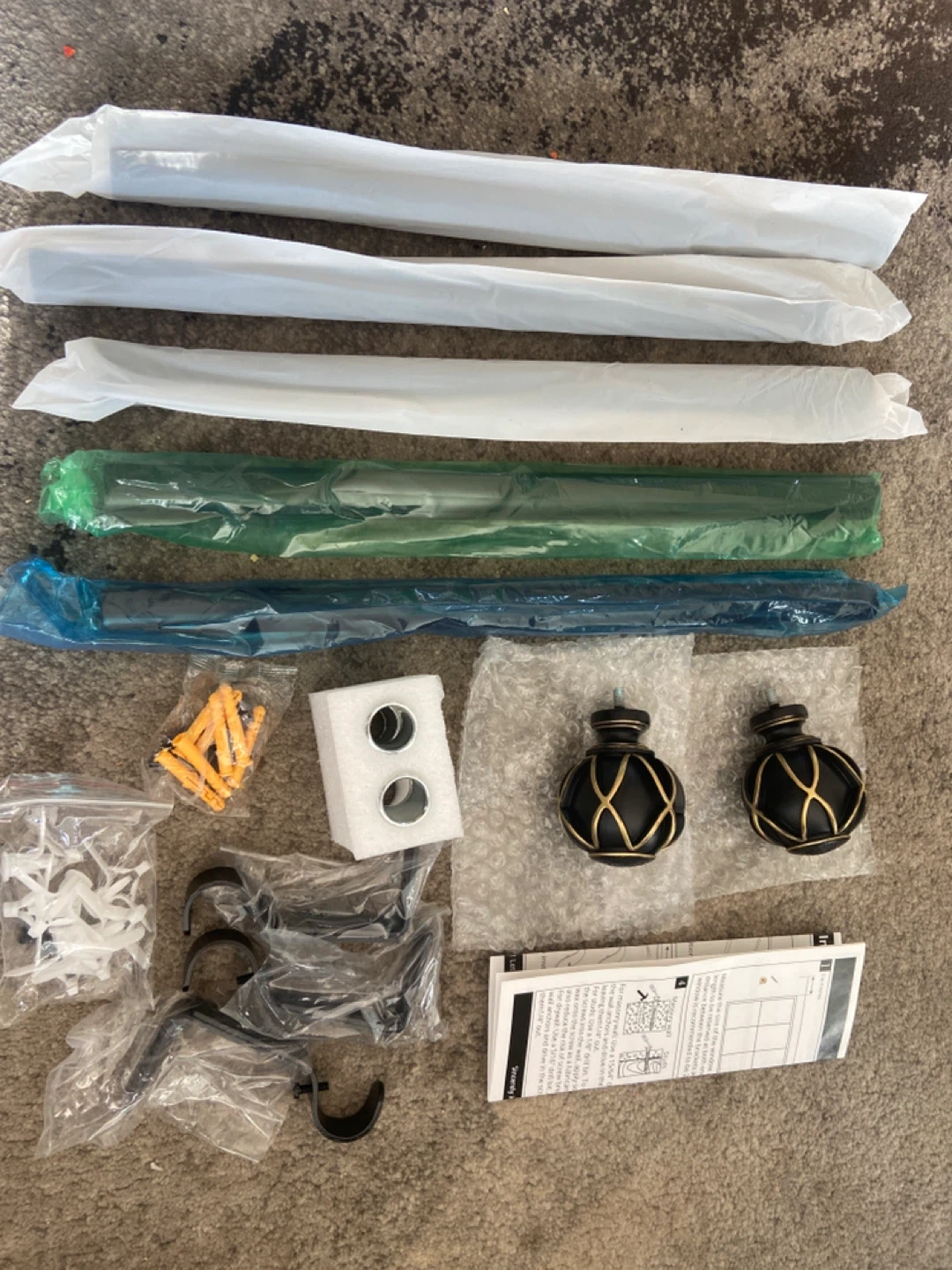 Beautihause Decorative Curtain Rod - photo 4