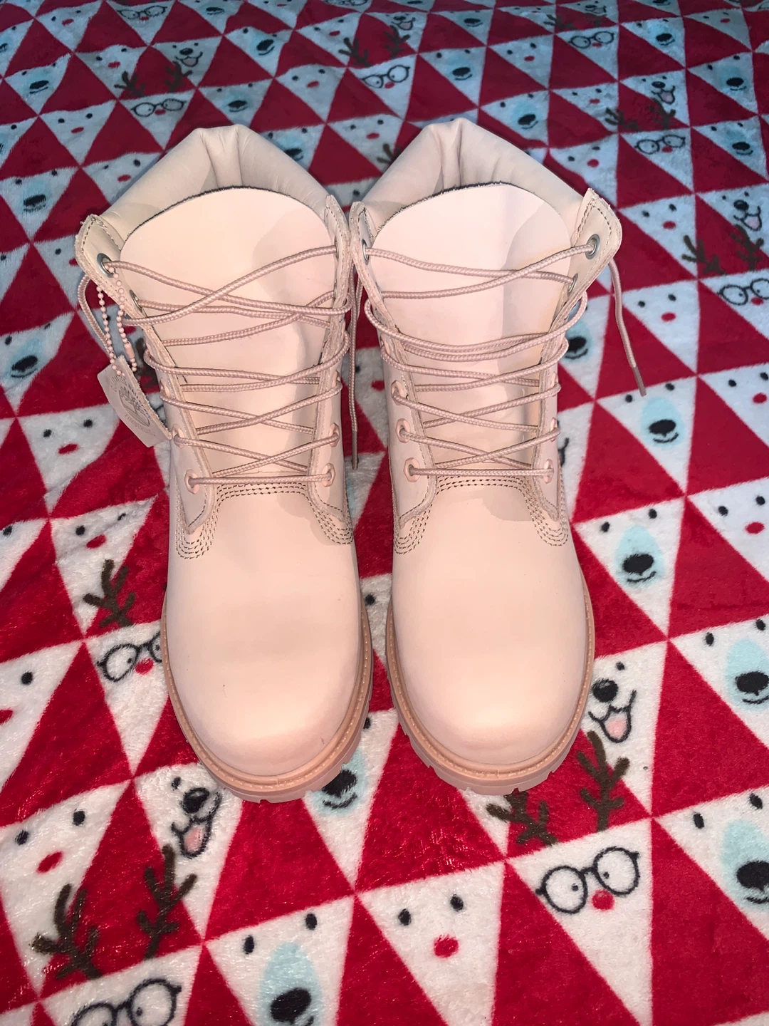Timberland Waterproof Boots - Size 10- Pink